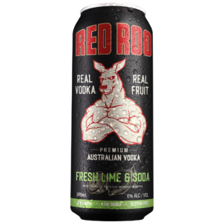 Fresh Lime & Soda 500ml Black Cans