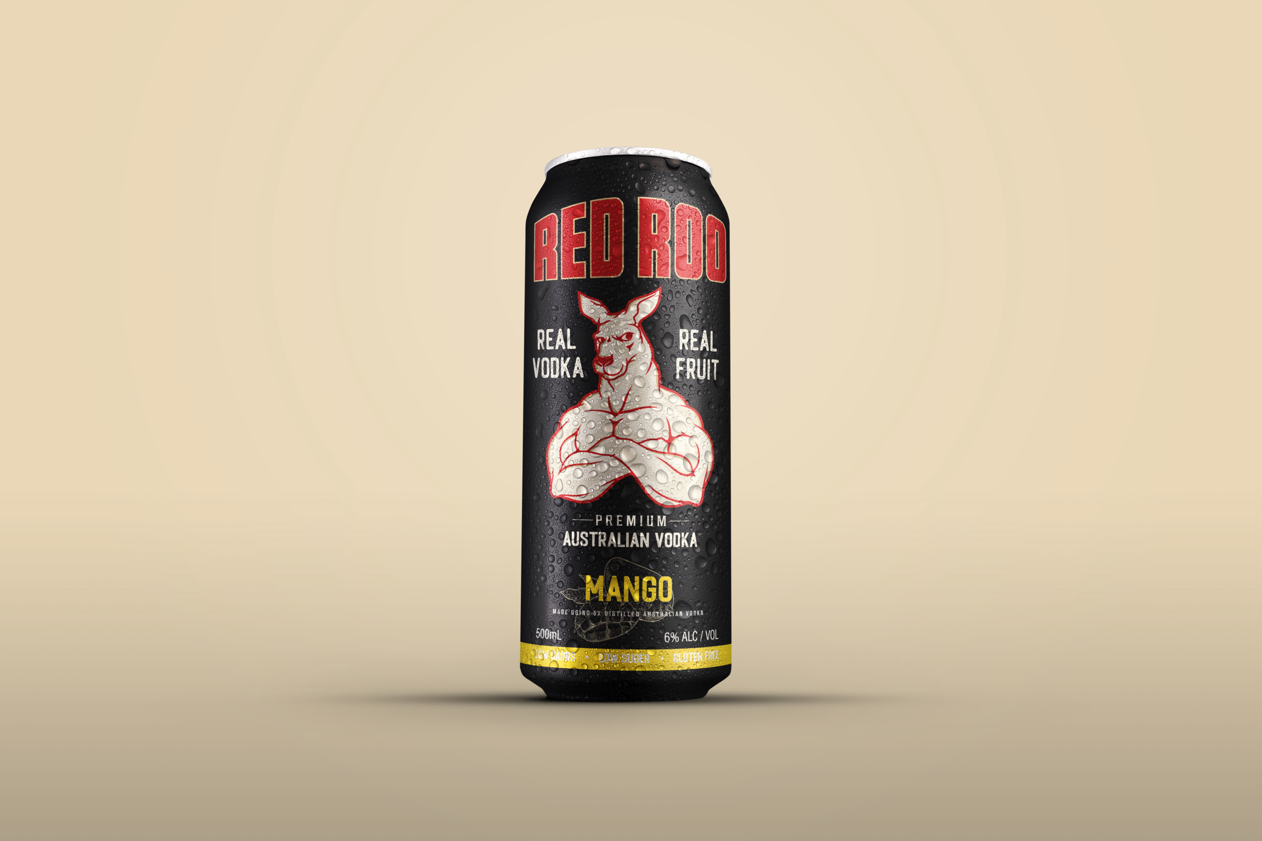 Mango & Soda 500ml Black Cans - Image 3
