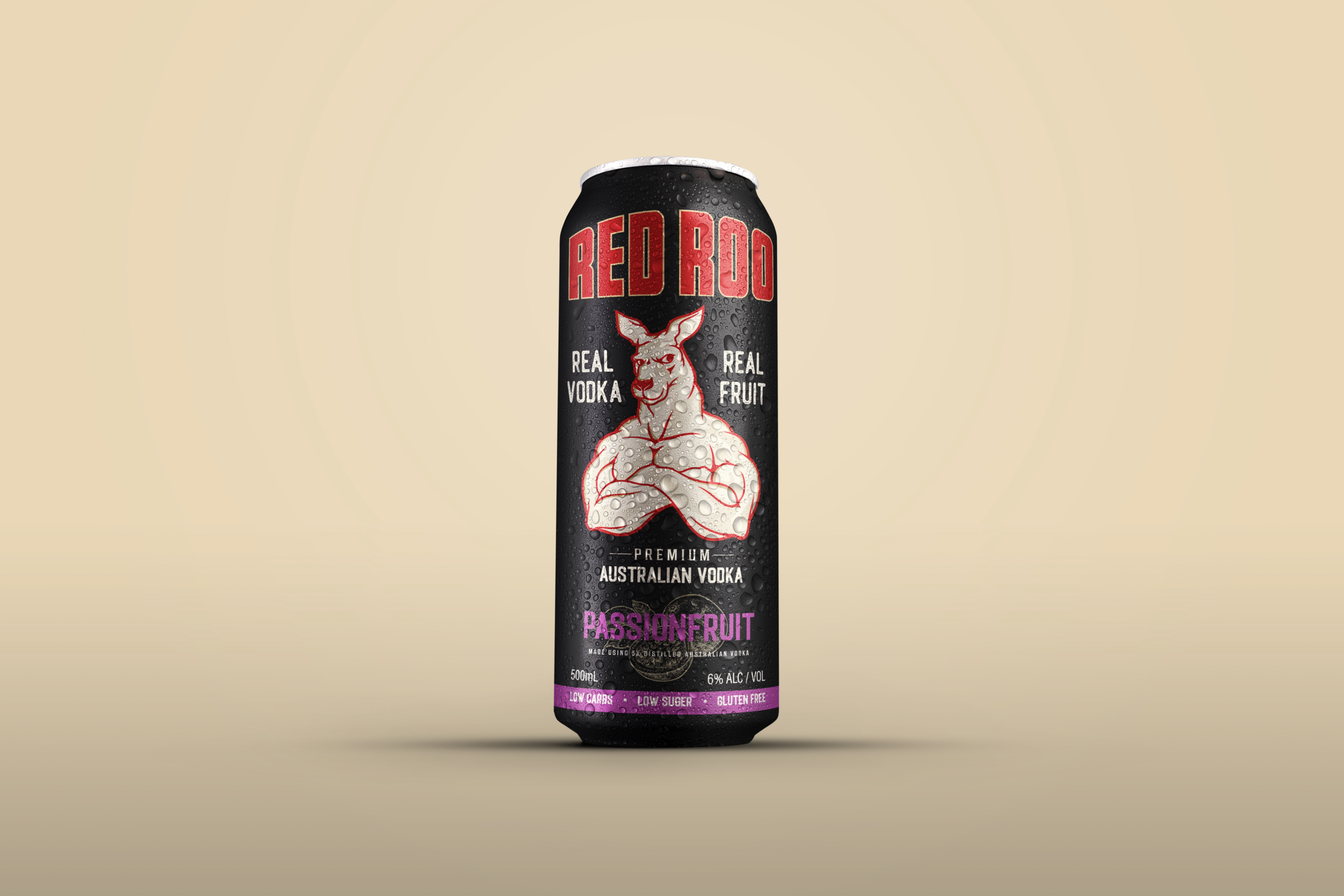 Passionfruit & Soda 500ml Black Cans - Image 3